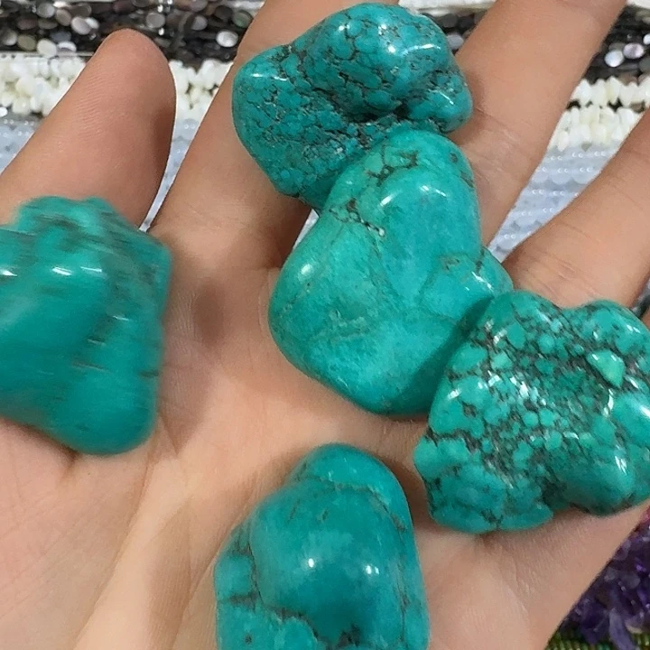 玛瑙/玉髓合金珠宝半成品2颗绿色随形