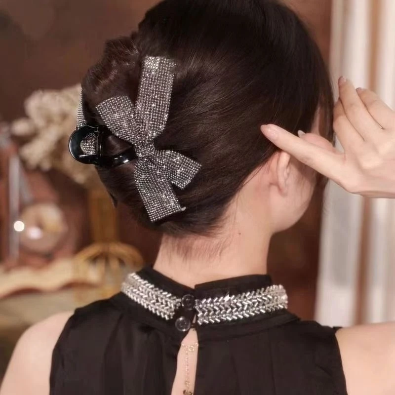 抓夹瑞丽风饰品女百搭一字夹日韩发夹原创设计鸭嘴夹发饰素款