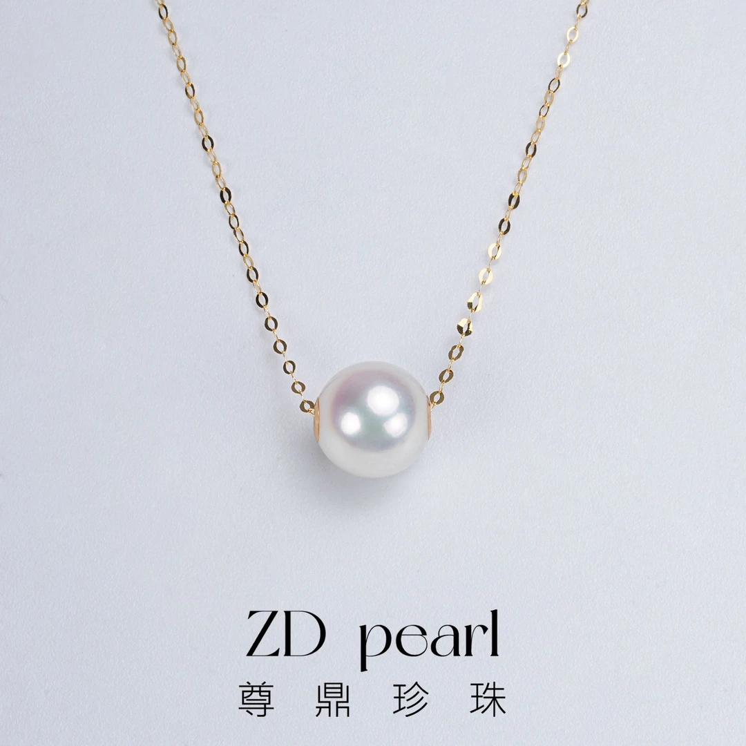 【Nami】尊鼎珍珠-通体18K海水珍珠AKOYA路路通-9-10mm-Nami