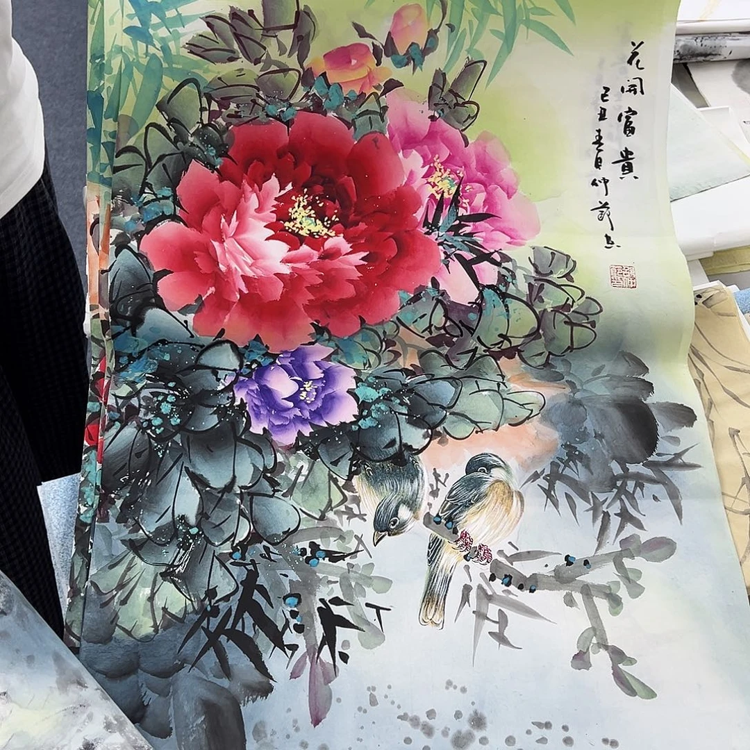 国画纯手绘作品欣赏