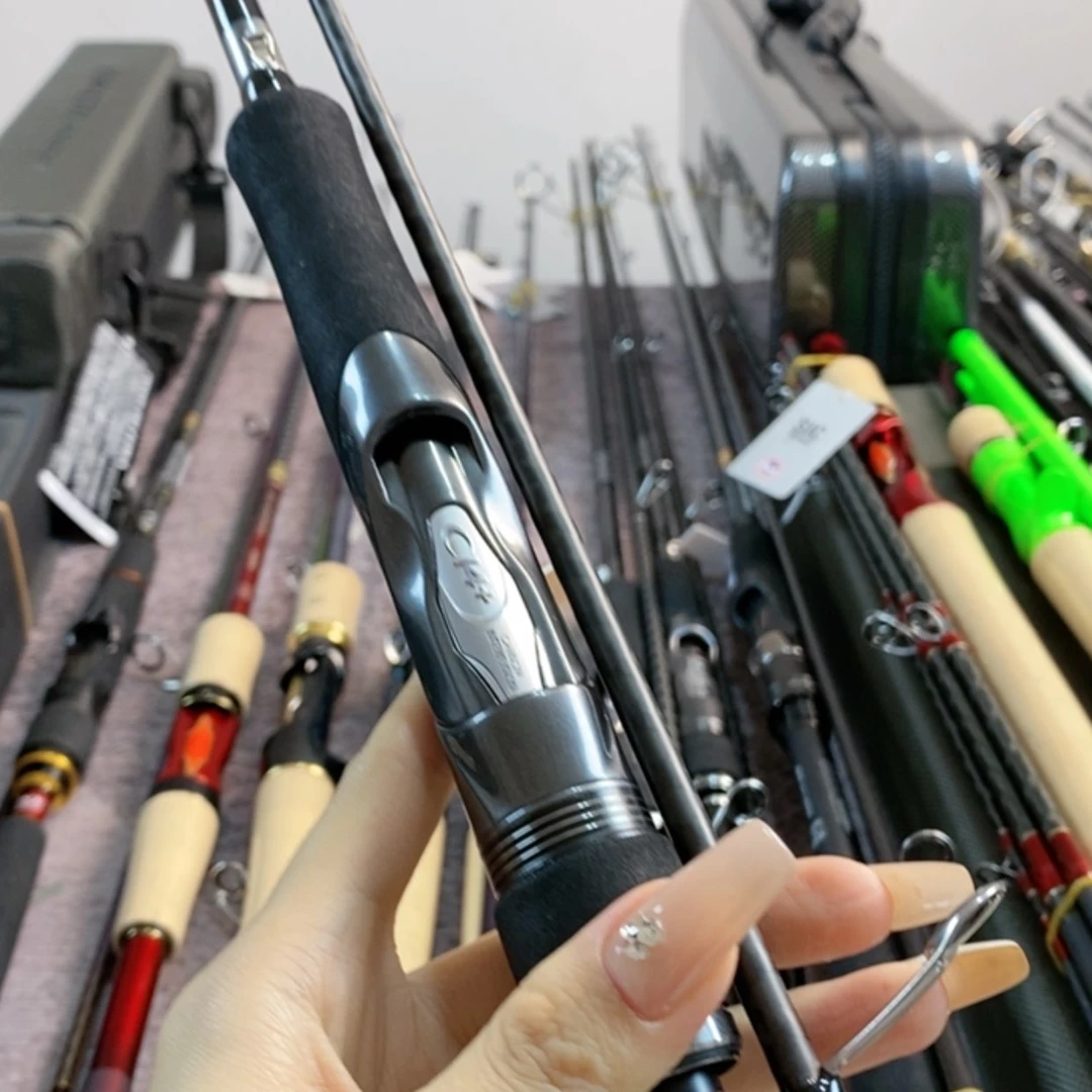 【闪购商品】3.8m碳素萧****亚两节路亚杆