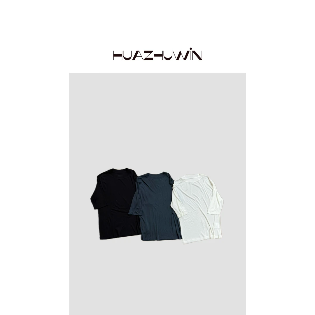 HZ-经典气质好穿中袖天丝羊毛