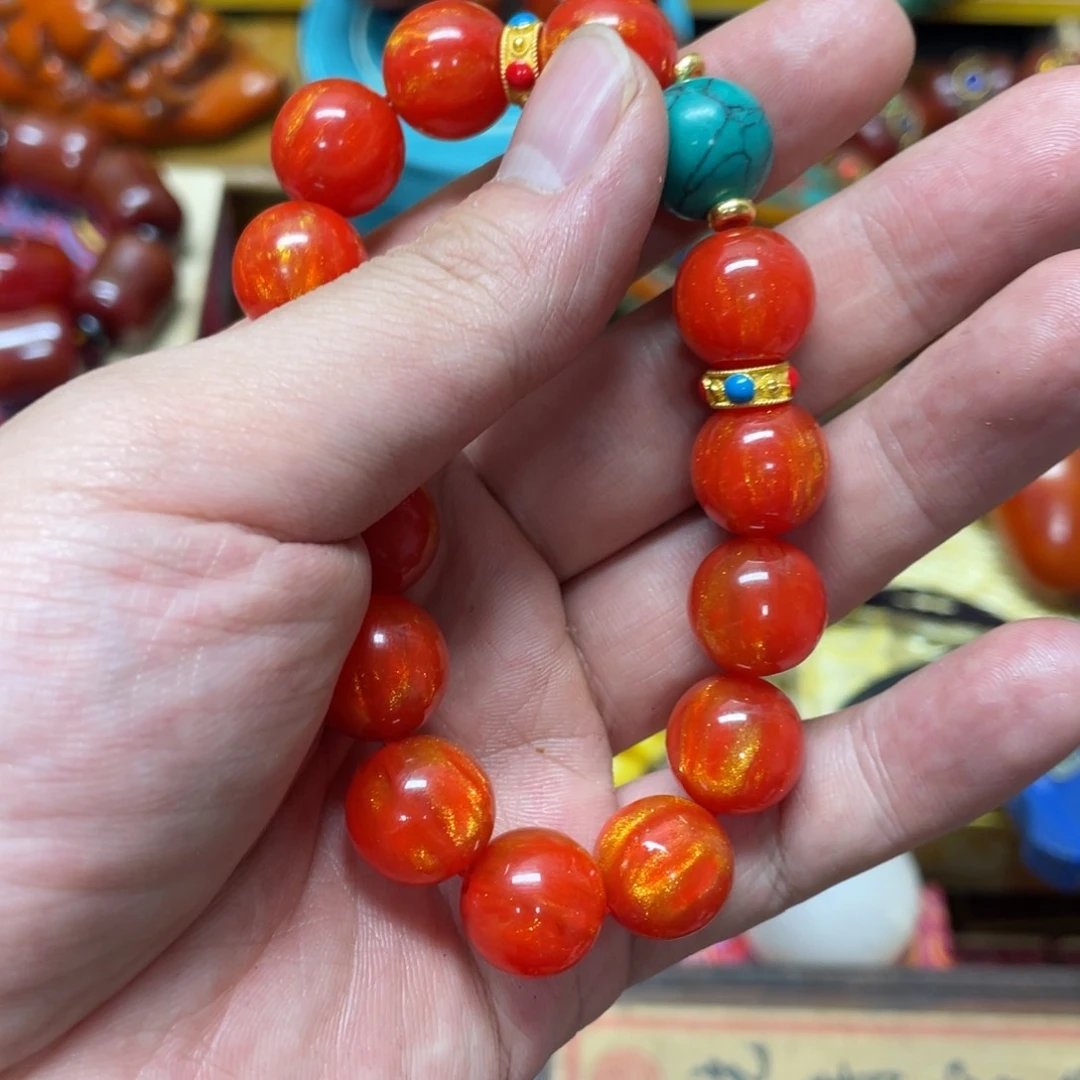 滴血莲花菩提吊坠