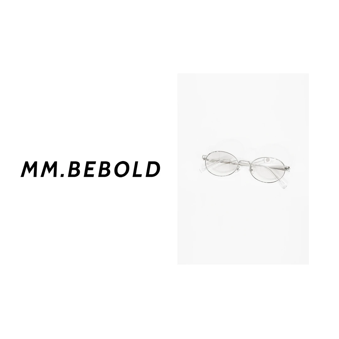 【蓓蓓精选】复古椭圆金属边墨镜LJ70621