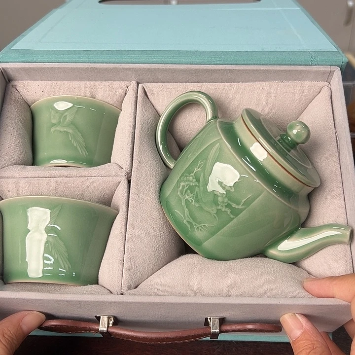 小米茶器龙泉云间青瓷