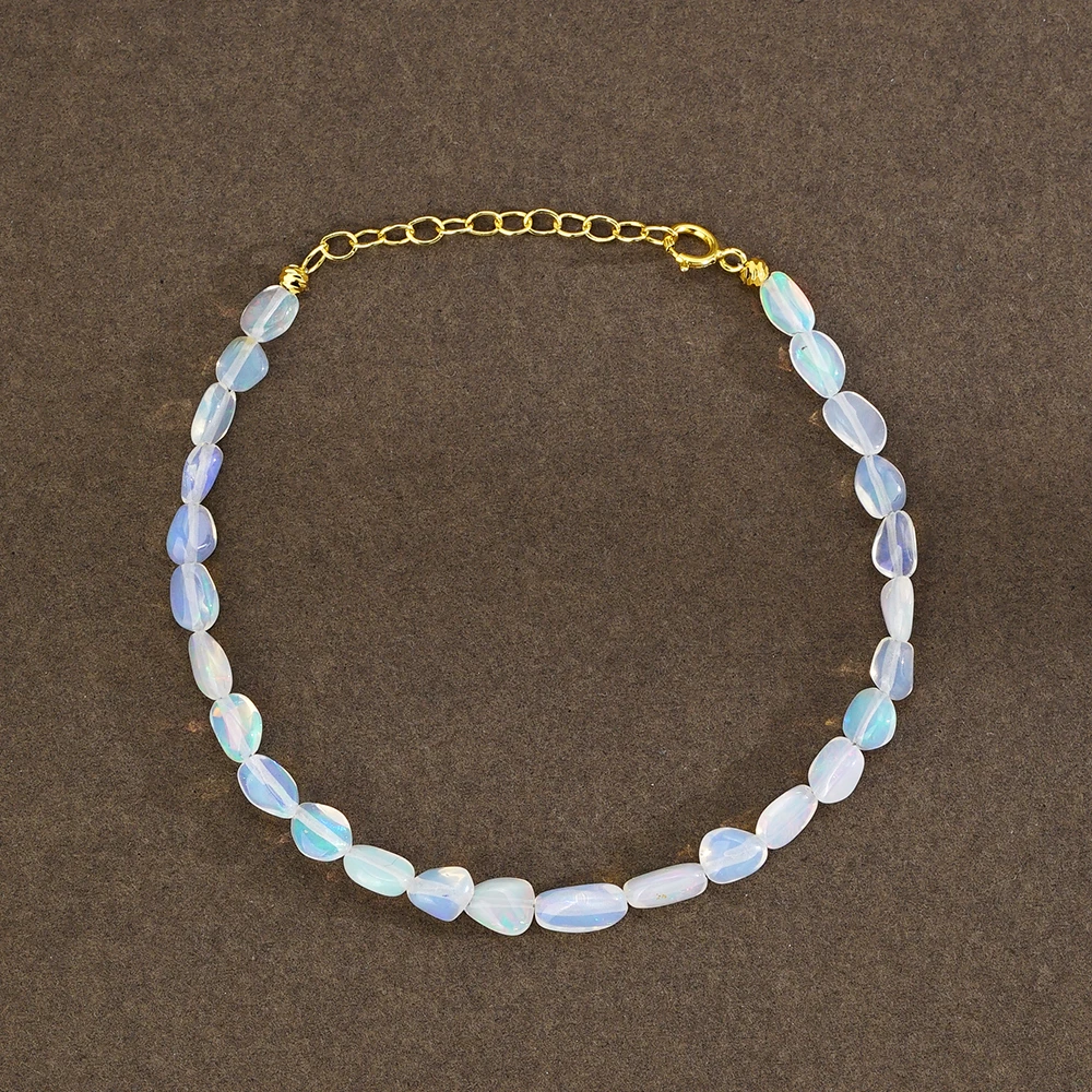 银925欧泊手链（15+3）44387