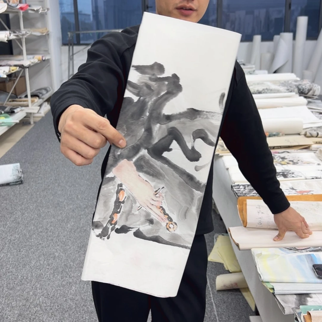 国画纯手绘字画宣纸