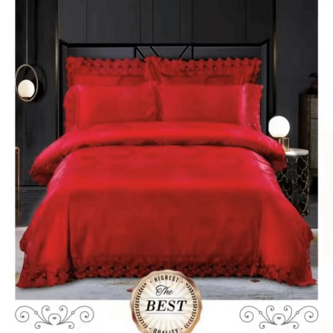 【高货清仓】奢华提花锦绣浮雕纯棉四件套-一往情深