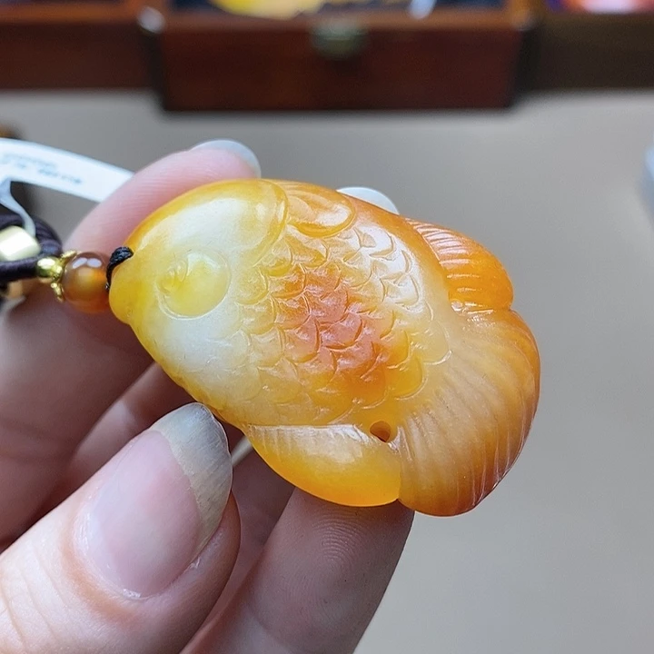 和田玉挂件未镶嵌F