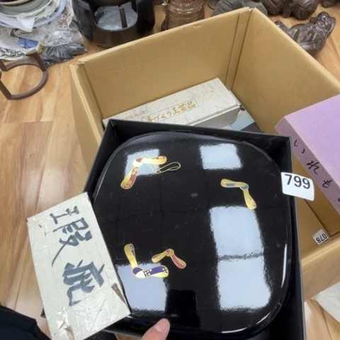 瓷片摆件工艺品瓷器摆件777