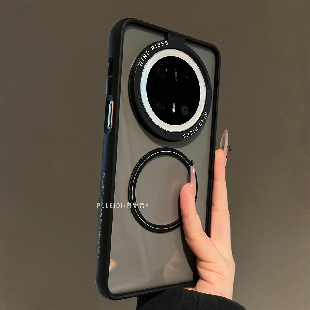 磁吸高透适用华为mate70pro+手机壳简约高级感mate60pro全包防摔