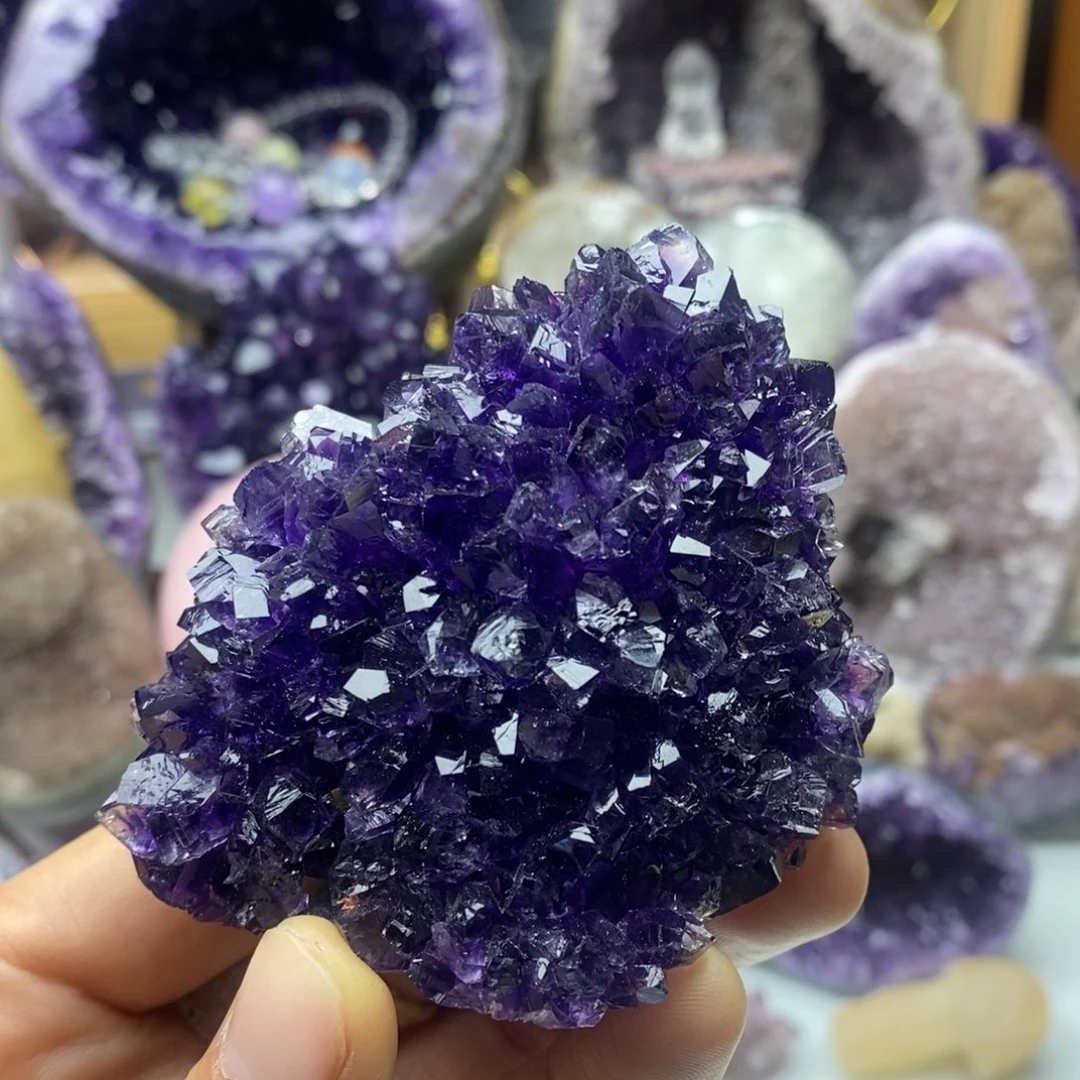 未镶嵌大型摆件（非配饰）紫晶