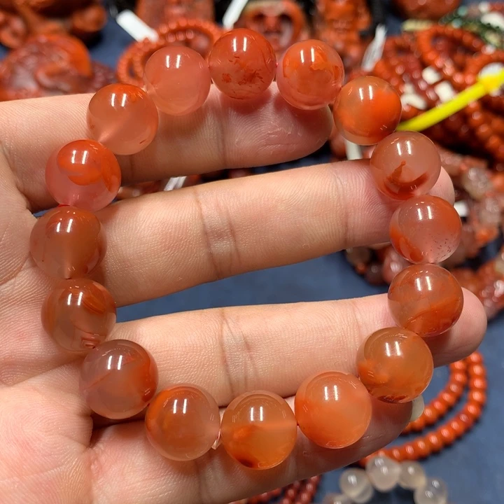 未镶嵌手串南红玛瑙13mm
