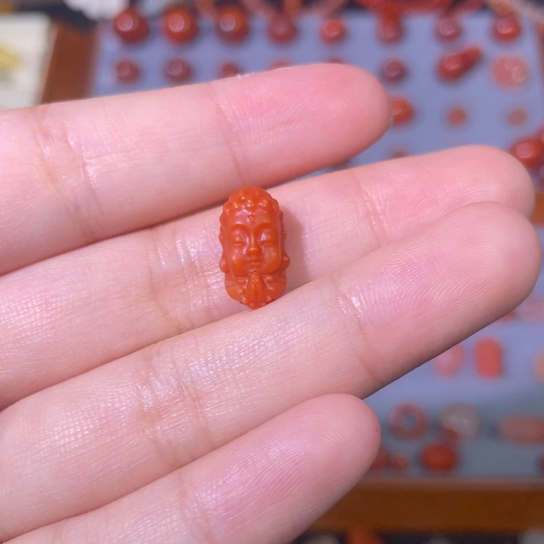 南红玛瑙宝宝佛未镶嵌