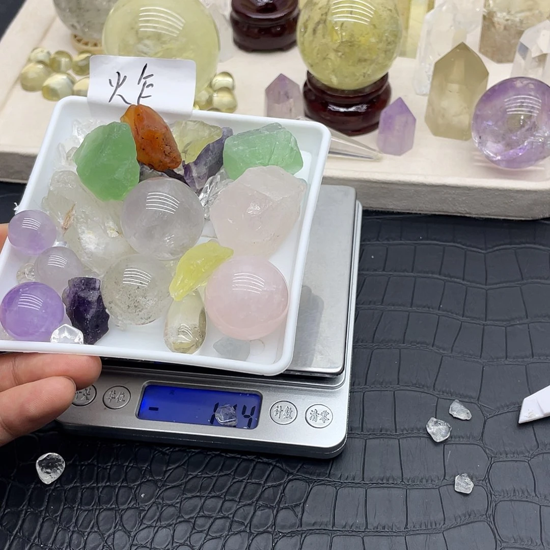 水晶未镶嵌珠宝半成品67