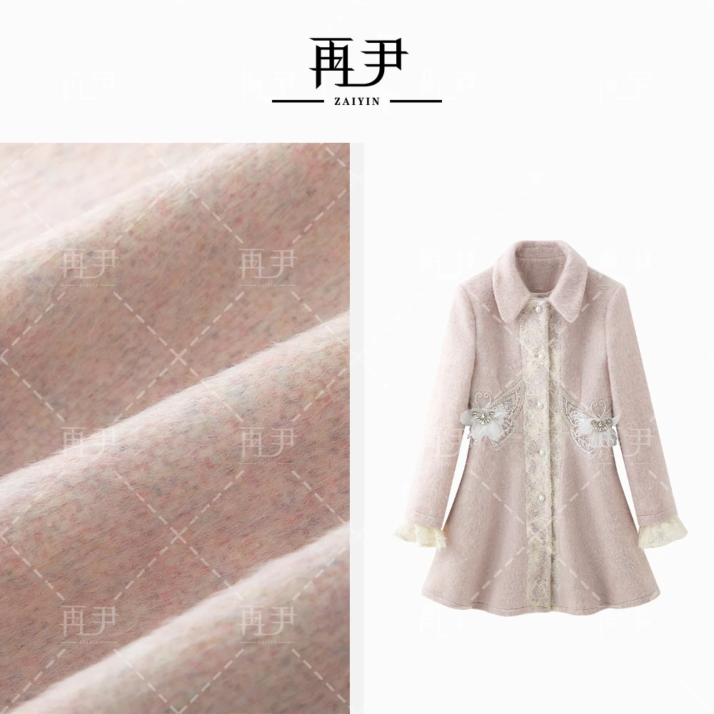 【暮紫华裳】小众设计师定制时尚气质百搭女连衣裙GY24DT121151