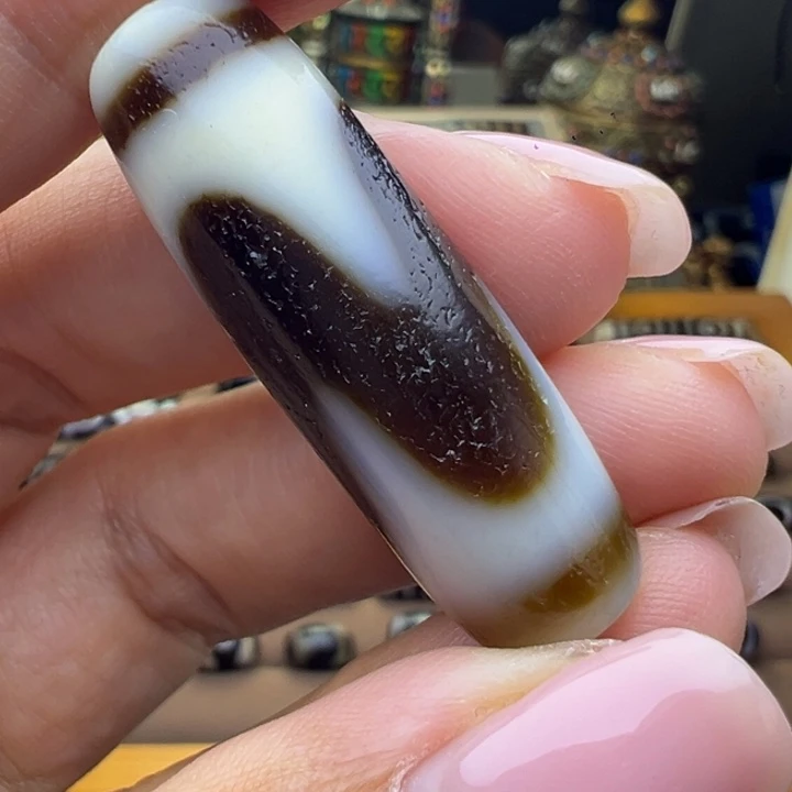 未镶嵌颈饰玛瑙/玉髓福*福