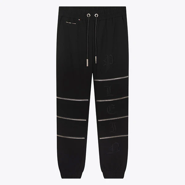 PHILIPP PLEIN PP刺绣束脚男运动休闲卫裤A18CMRT0376PTE003N0202