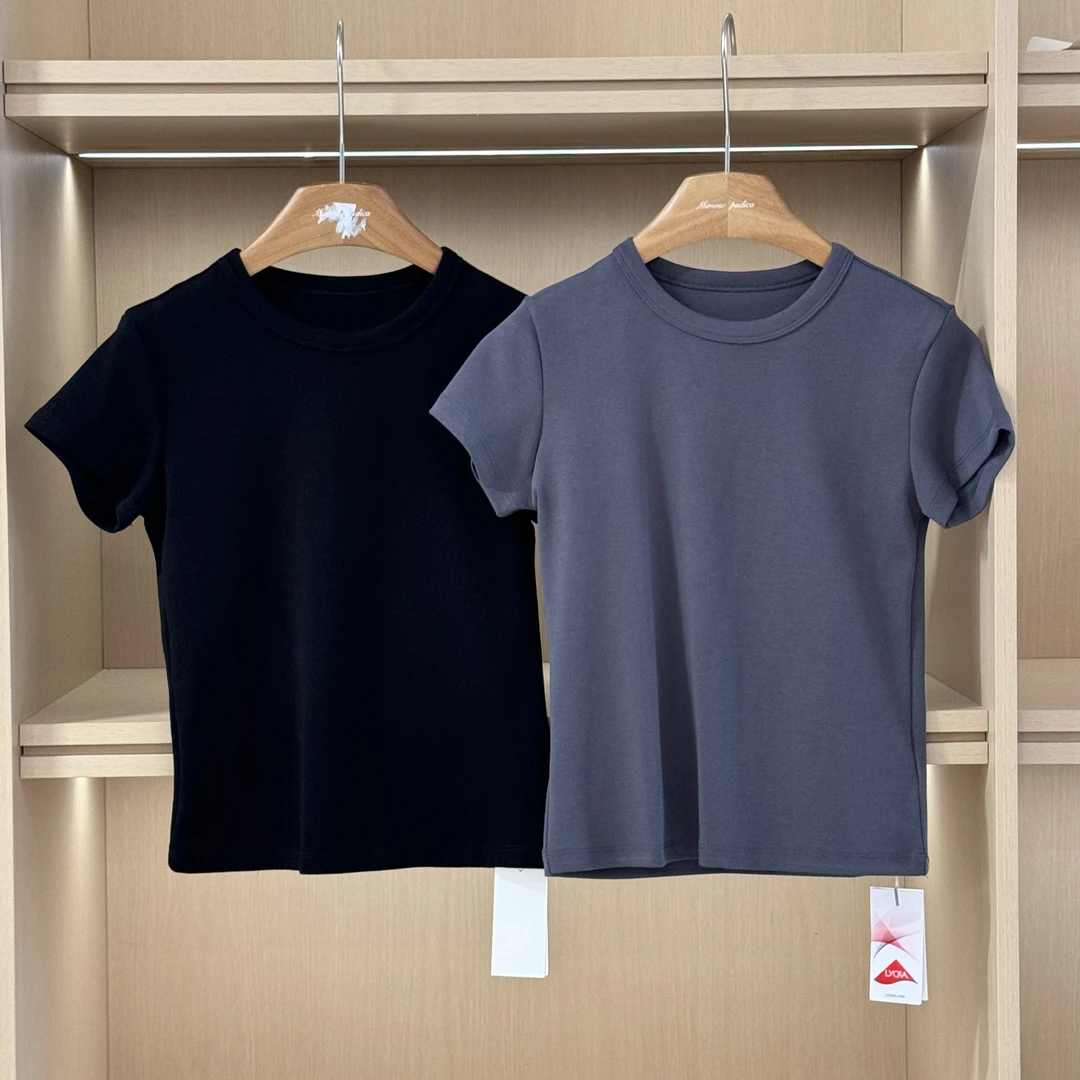 春季新款韩系圆领显瘦T恤3183