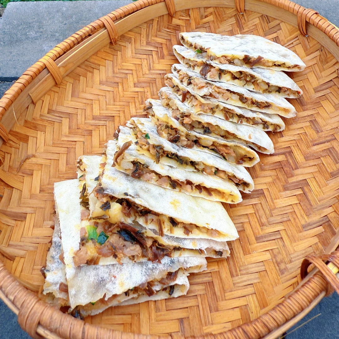 农家手工梅干菜肉饼/笋干梅干菜肉饼10个一件+送1个民宿超爸