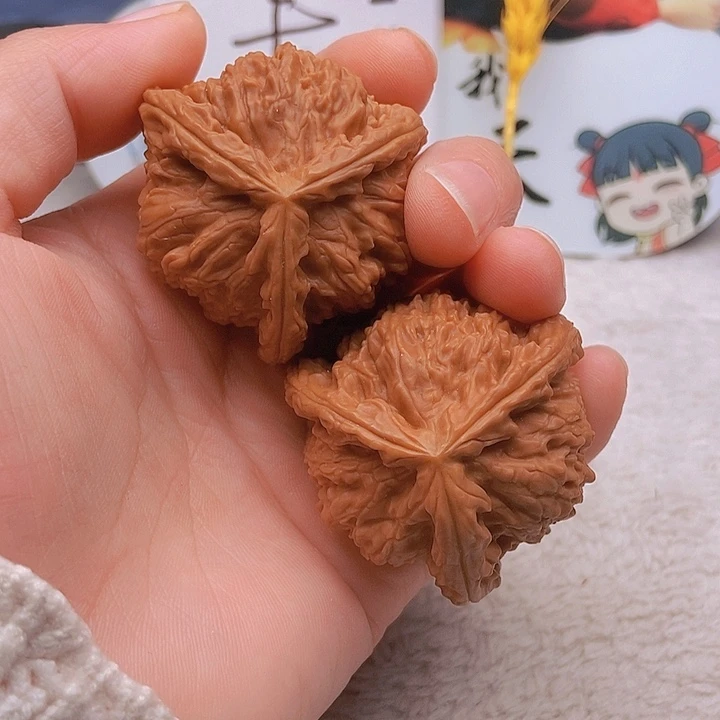 吊坠文玩核桃亦**往三棱