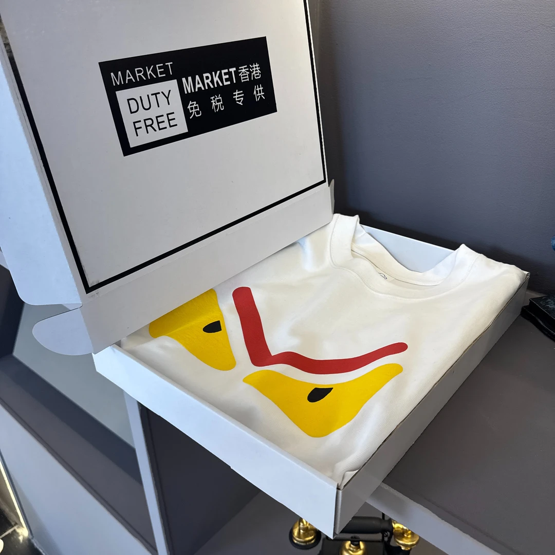 【10号】植绒发泡恶魔之眼潮流轻奢短袖