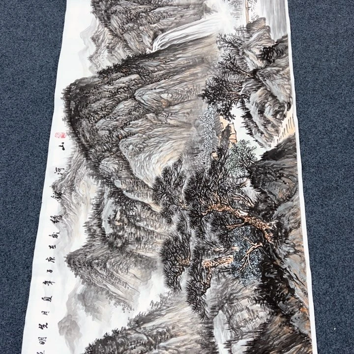 国画纯手绘作品欣赏图