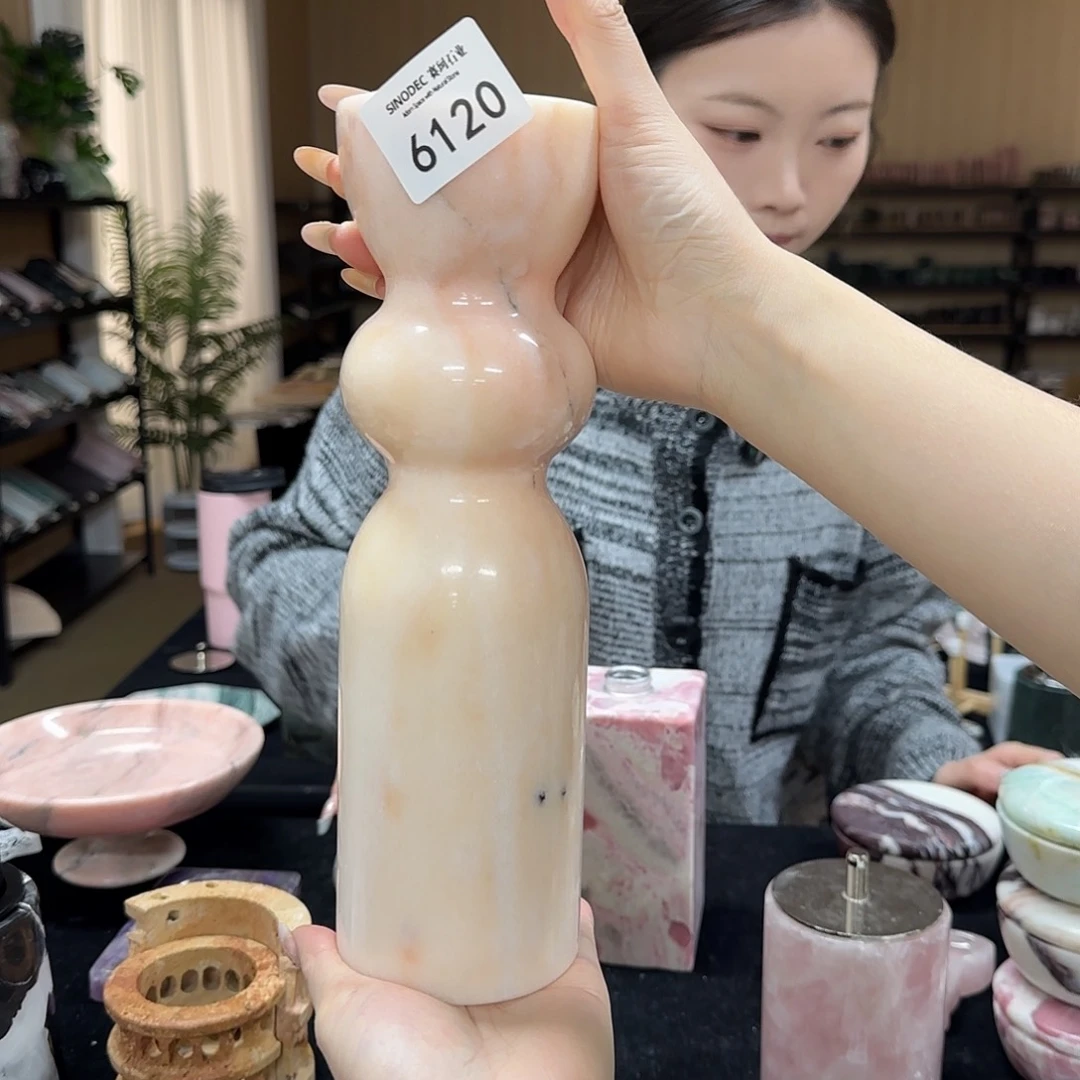 烟粉咕噜花瓶6120福利