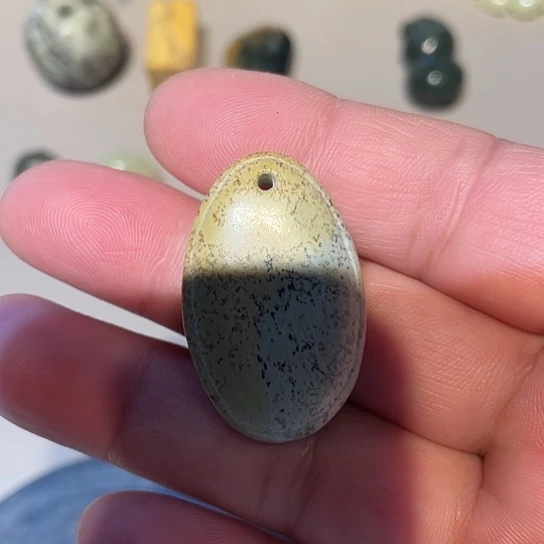 岫岩河磨玉（透闪石质玉）未镶嵌挂件