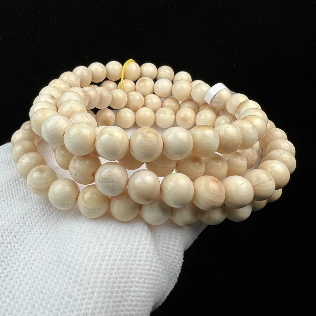 U1274猛犸牙脖挂8mm【不但有坑有裂还无运费险-老板理性】