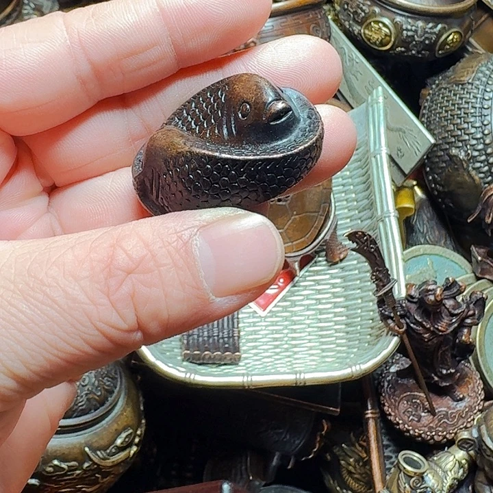铜器摆件收收藏藏