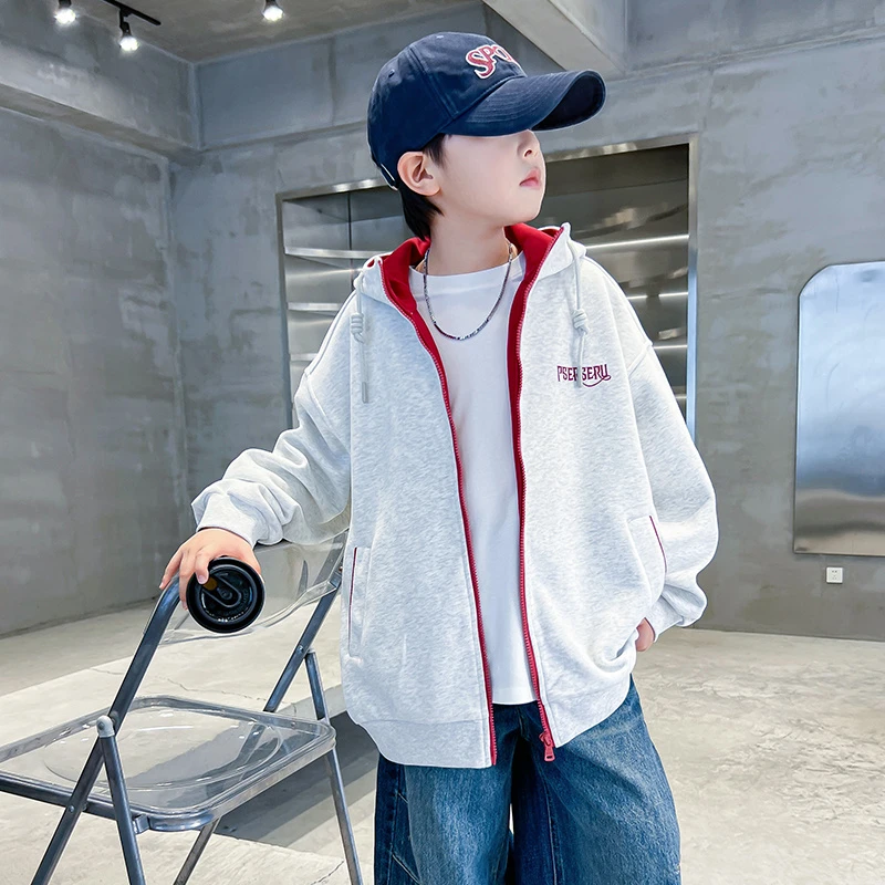 童装男童秋装外套2025新款中大童春秋痞帅炸街男孩潮牌爆款衣服