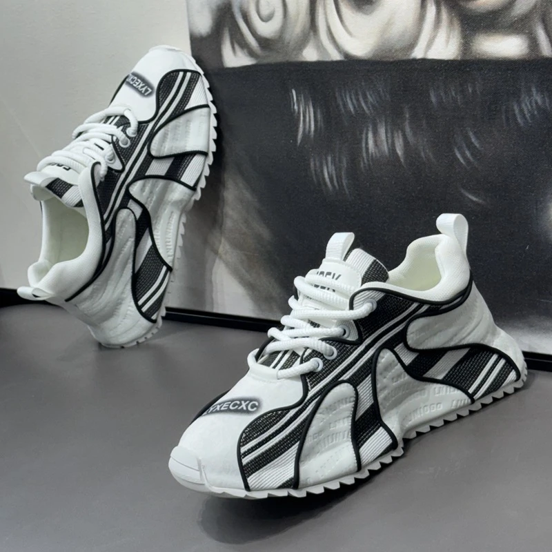 okkdey商务老爹鞋网红休闲鞋春秋款软底弹力超软青春洋气运动鞋