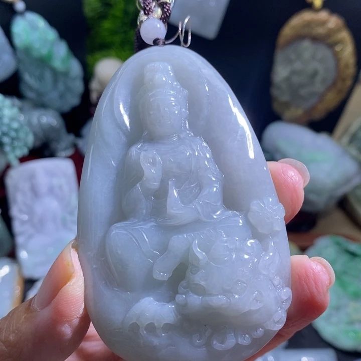 【闪购商品】颈饰未镶嵌翡翠文殊