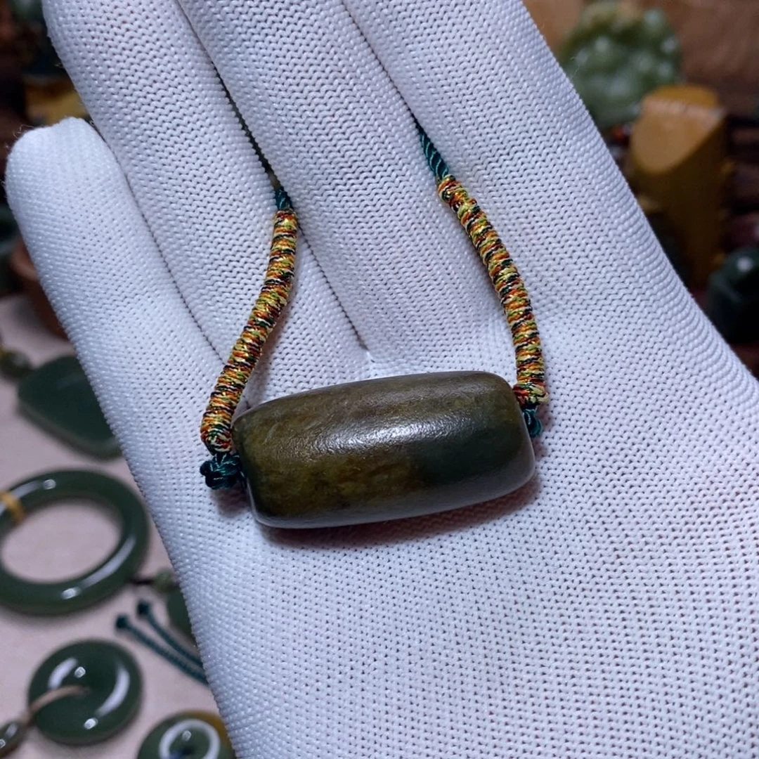 岫岩河磨玉（透闪石质玉）未镶嵌挂件