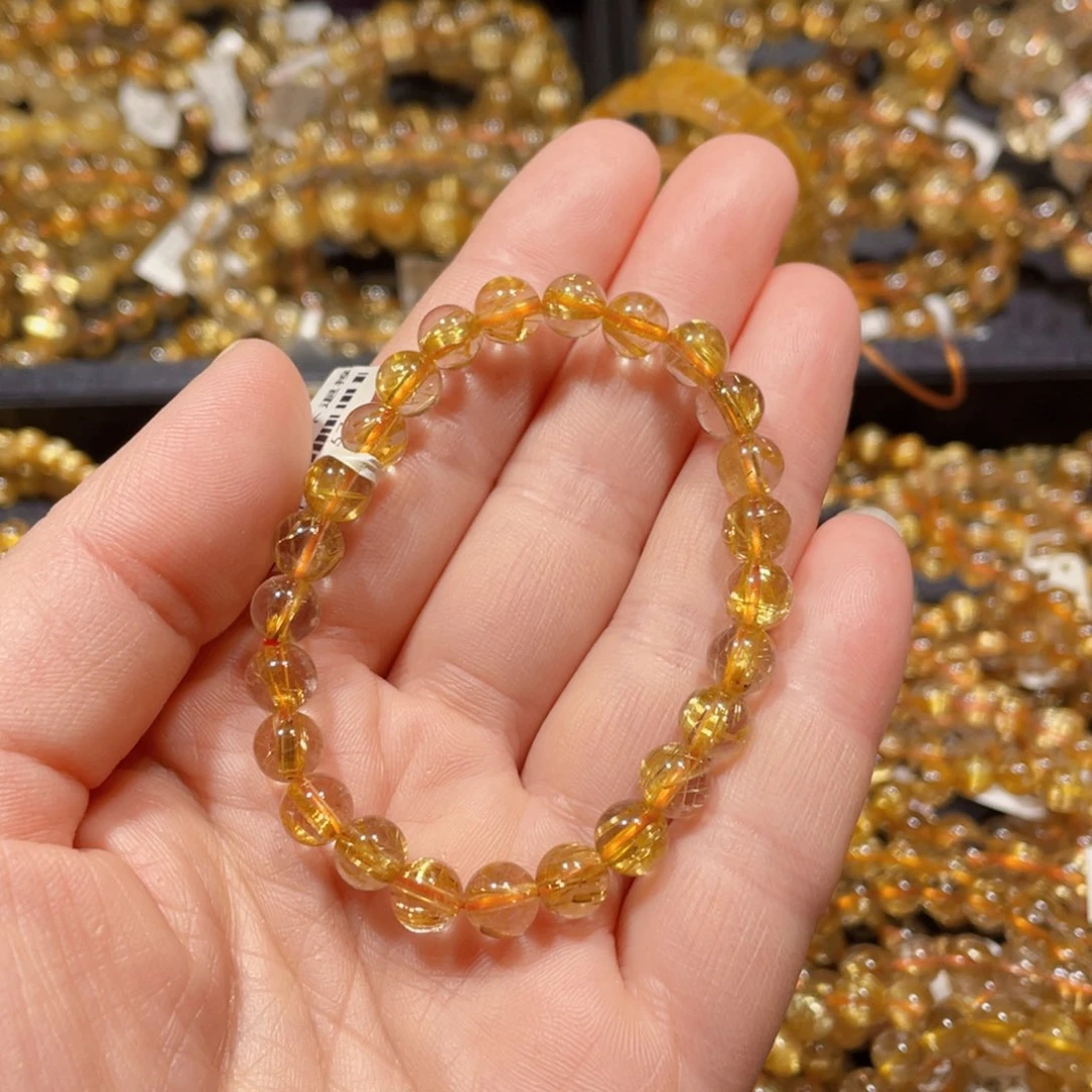 水晶手链未镶嵌天然水晶手链