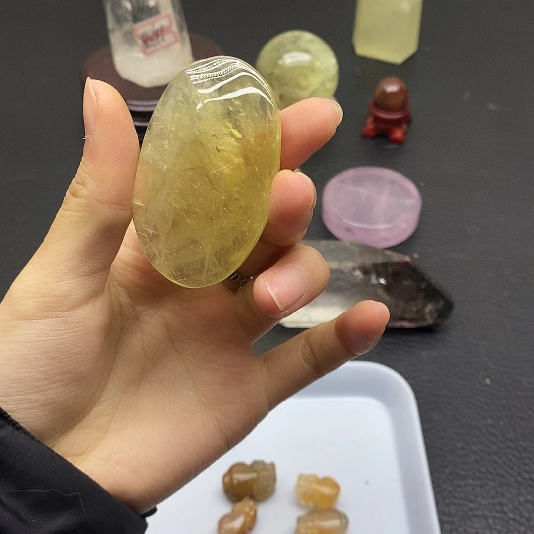 水晶未镶嵌珠宝半成品197水晶石