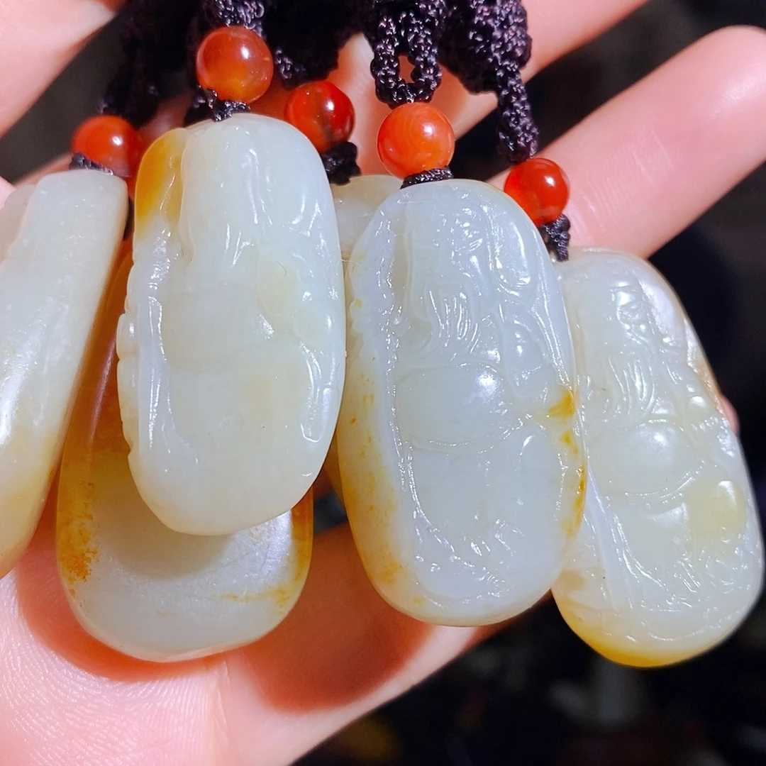 和田玉颈饰未镶嵌多样性发货11111拍一发一