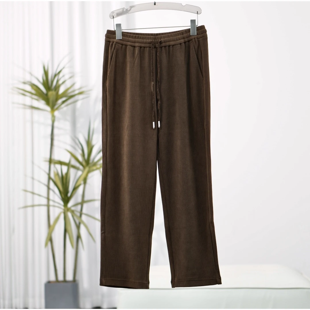 朗S系列  F238  女装春秋时尚休闲裤奶咖色8Q523K155
