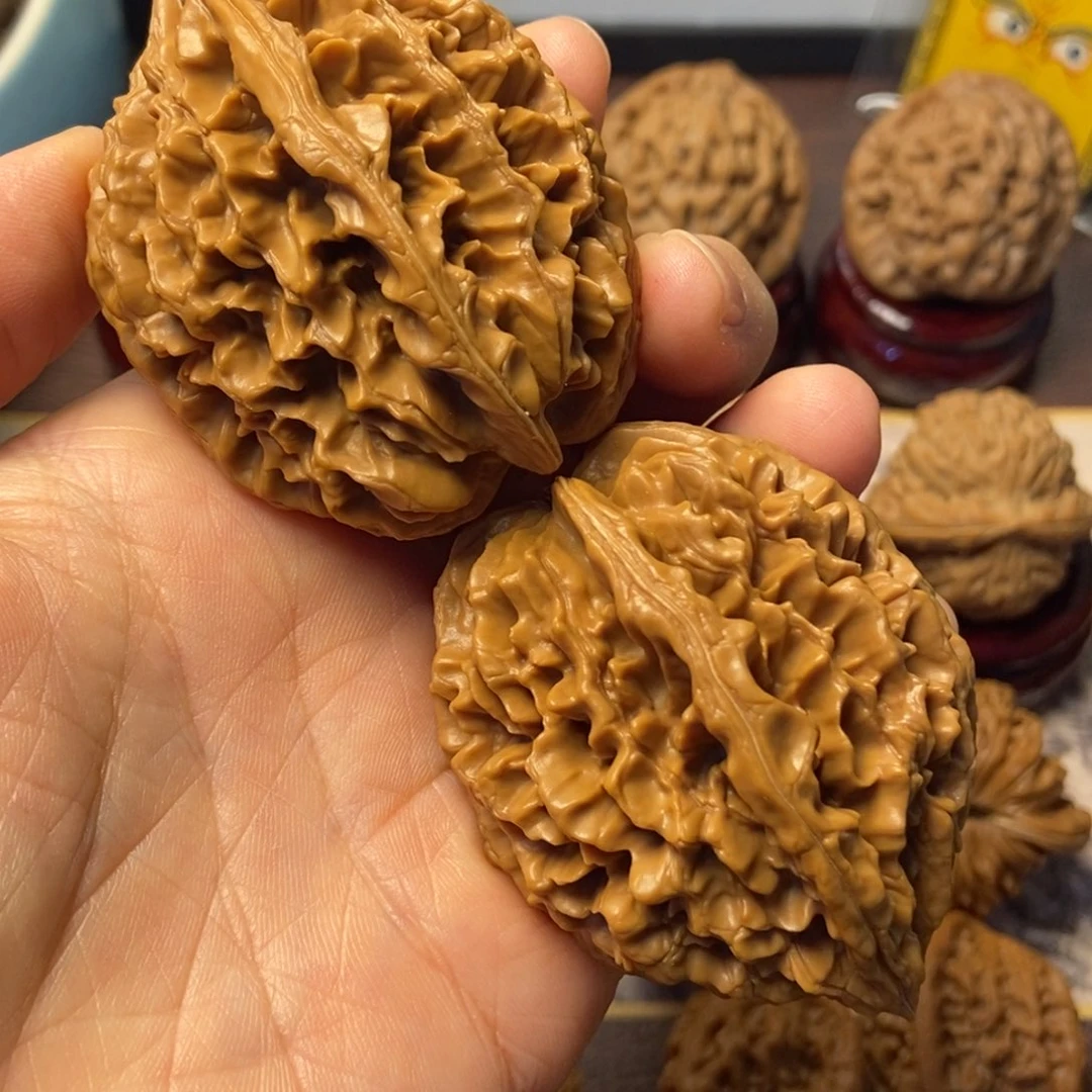 梦***始文玩核桃把件全品招财鼠42