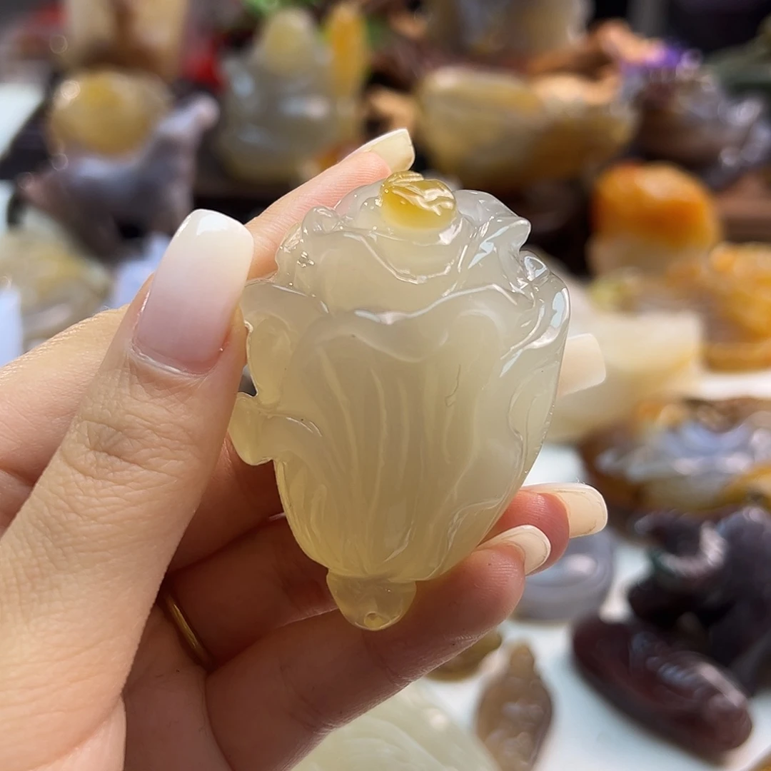 玛瑙/玉髓未镶嵌颈饰