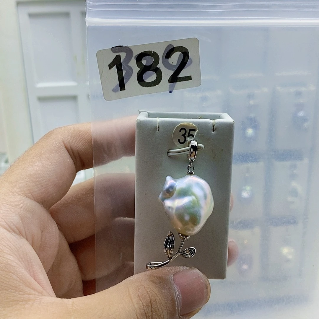 颈饰合金淡水珍珠