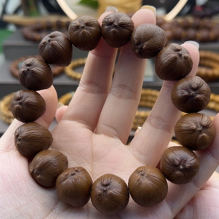 紫金鼠手串17原皮鼠紫金鼠