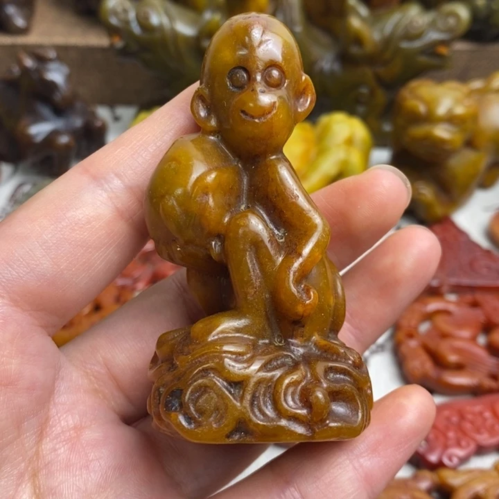 未镶嵌蛇纹石玉颈饰121