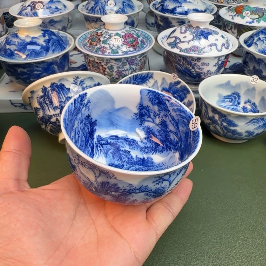 纯手工纯手绘茶具59