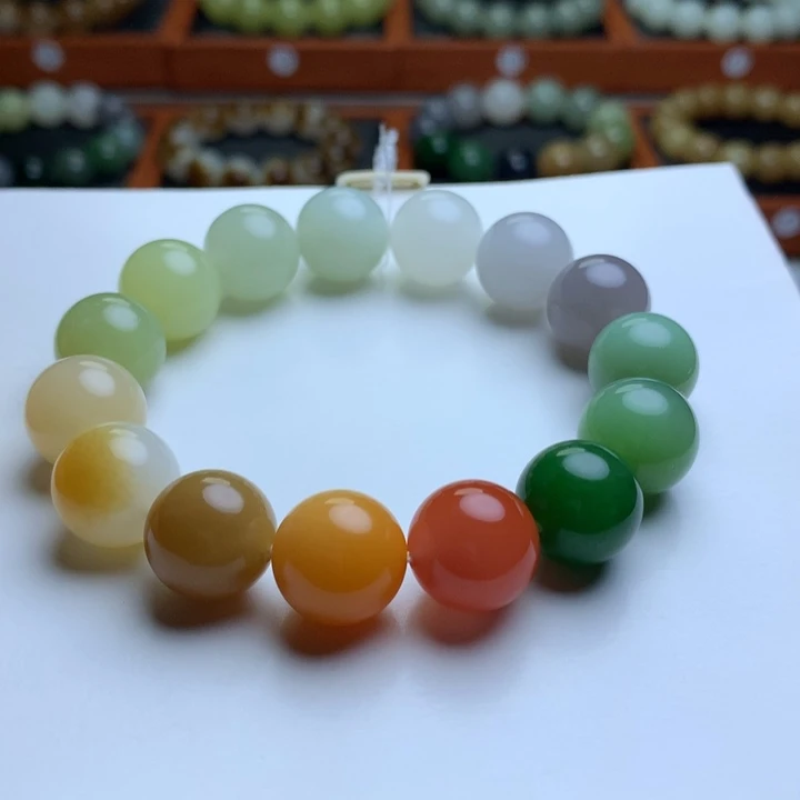 和田玉手串未镶嵌