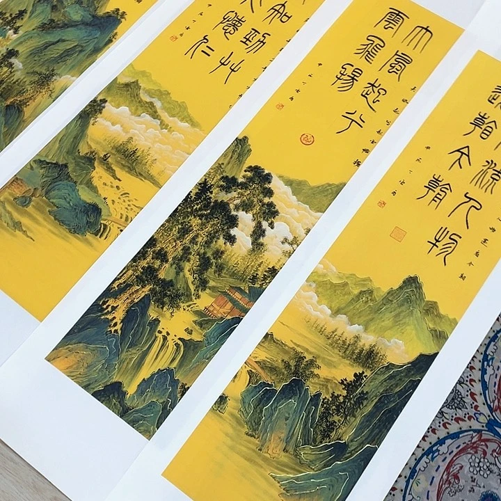 国画书画描金拓染金石传拓手写
