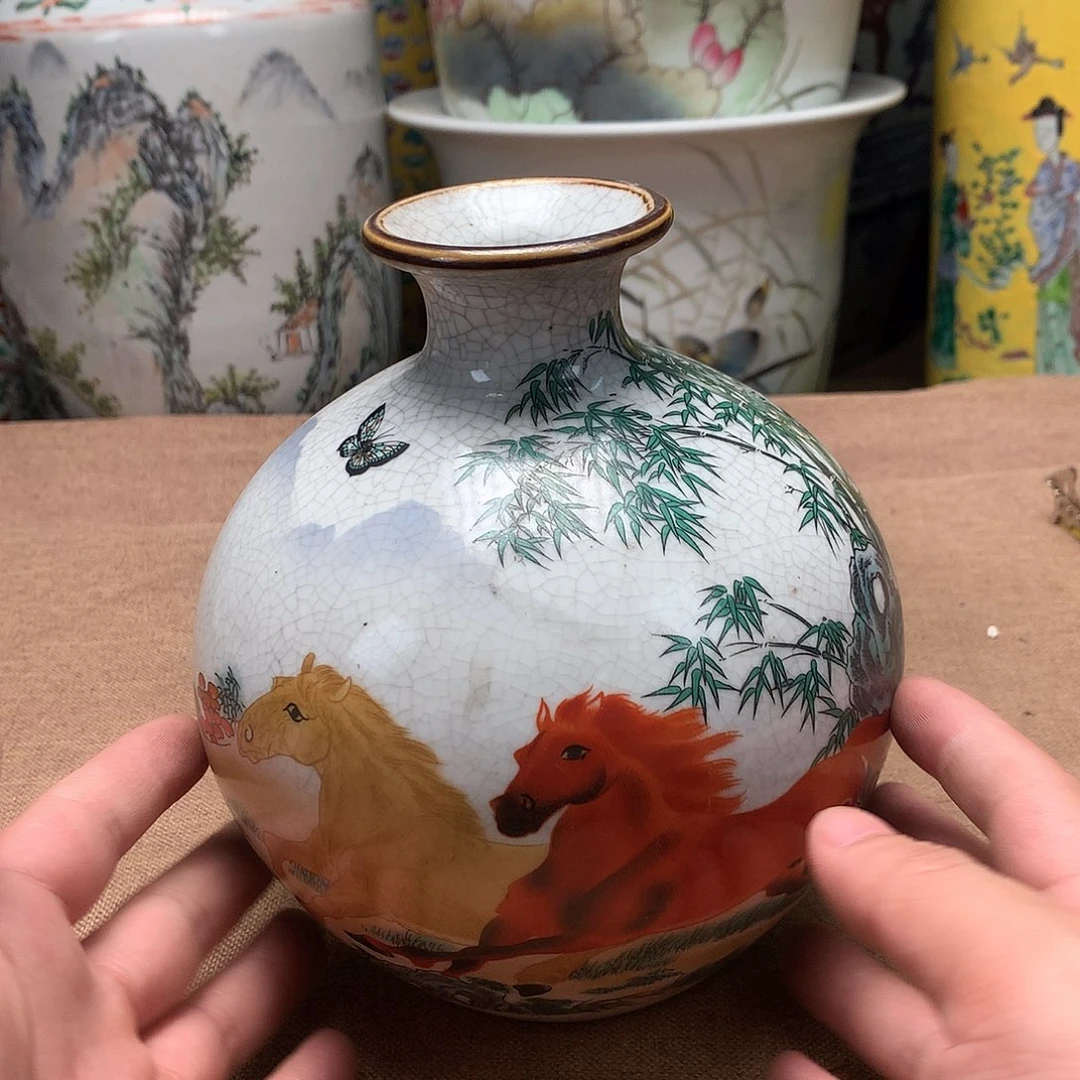 摆件景德镇陶瓷花瓶