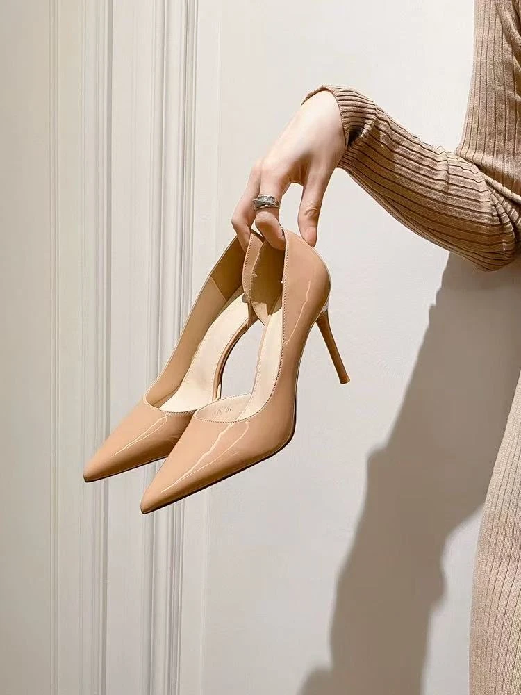 【800-999】清仓微瑕中跟平底凉鞋女!!NO退NO换！！！粗跟工作鞋OL尖头