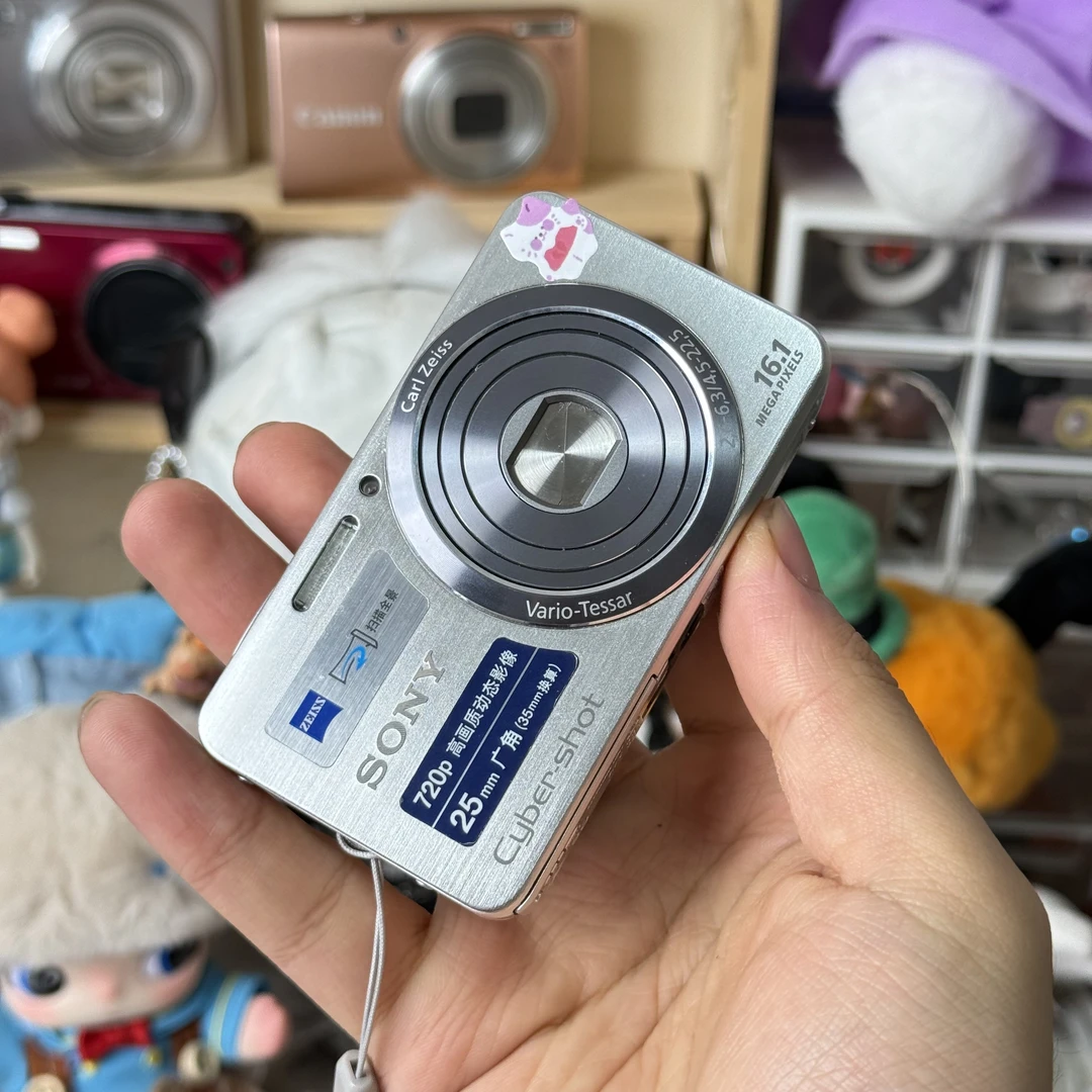 9新 Sony/索尼 二手索尼w630银色色彩感好1600万像素滤镜多带配件